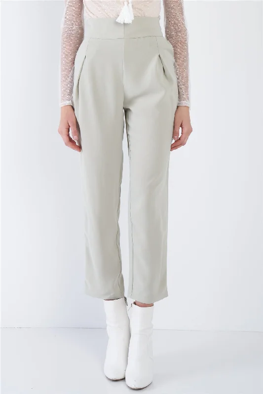 Ankle Skinny Leg Dress Pants Comfortable Jogging Pants
