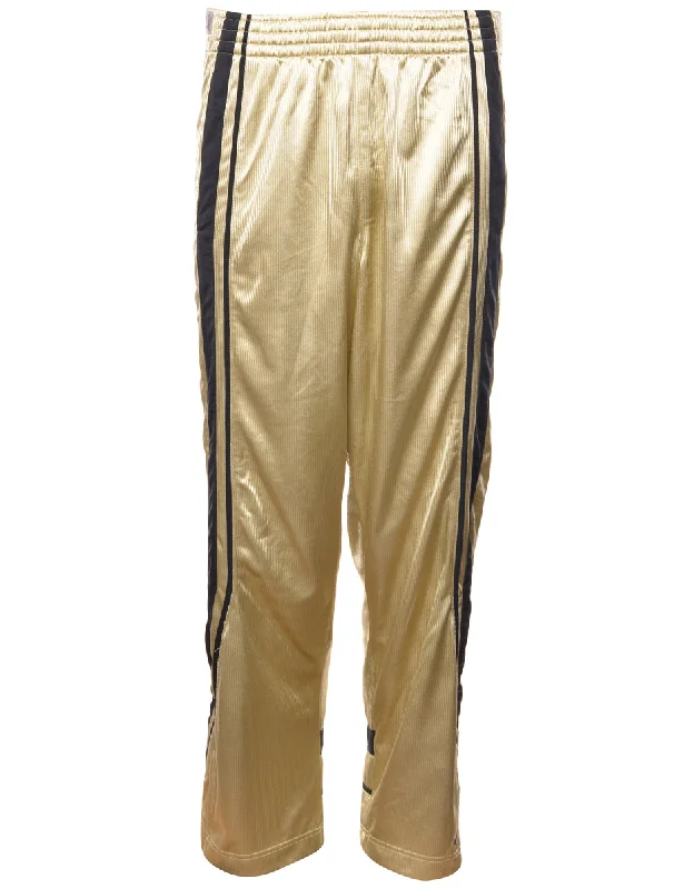 Nike Gold Track Pants - W30 L31 Cozy Knit Pants