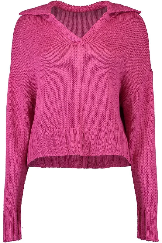 Julie Sweater Striped Floral Plaid