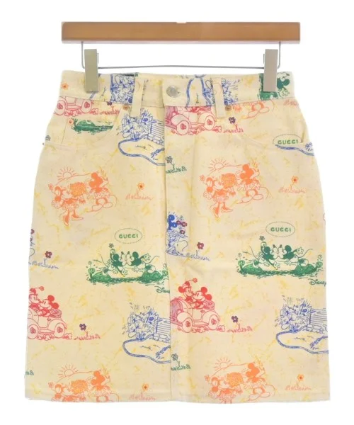 GUCCI Mini skirts ruffled skirt detail