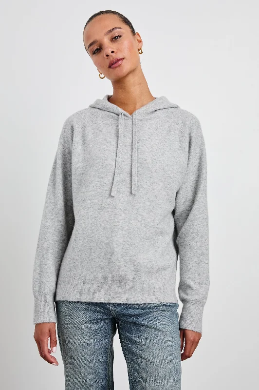 ASTER SWEATER - HEATHER GREY Fitted Loose Oversized