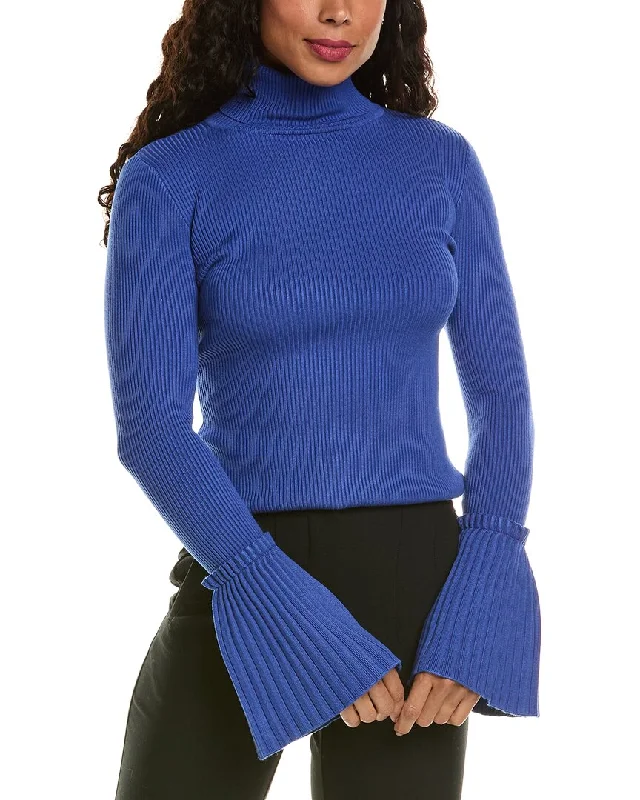 LaBiz Chenille Sweater Seamless Knitted Crochet