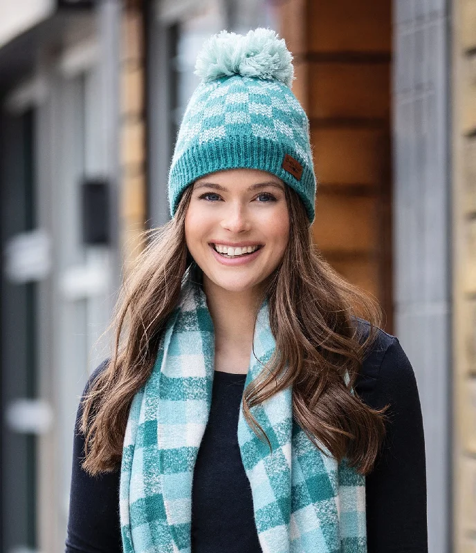 Sweater Weather Pom Hat || 4 Colors Jersey Fabric Tulle Fabric Batik Fabric