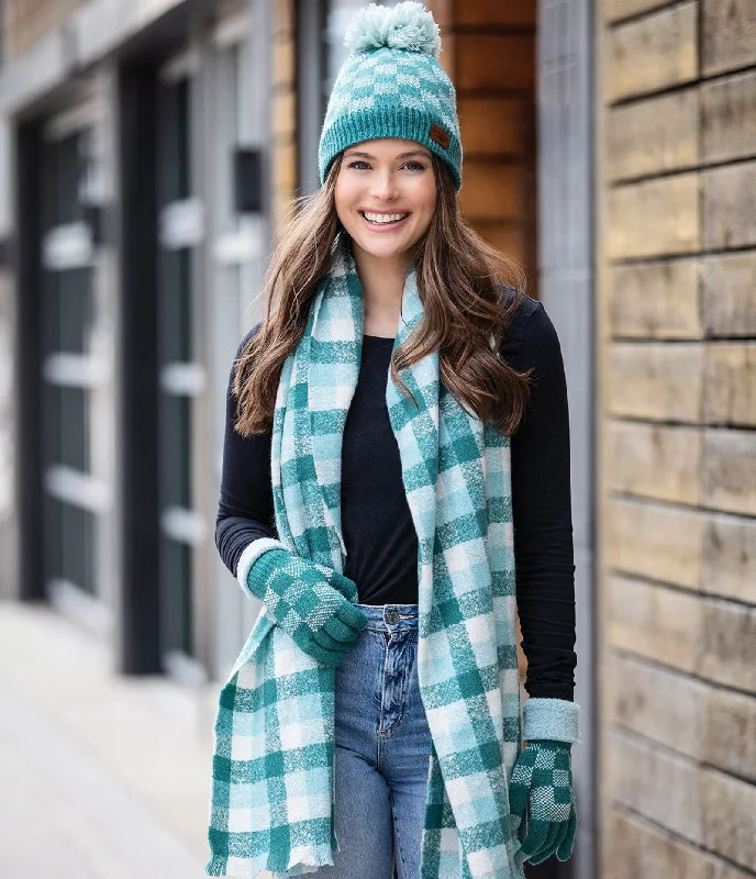 Sweater Weather Oversized Scarf || 4 Colors Mesh Fabric Canvas Fabric Denim Fabric