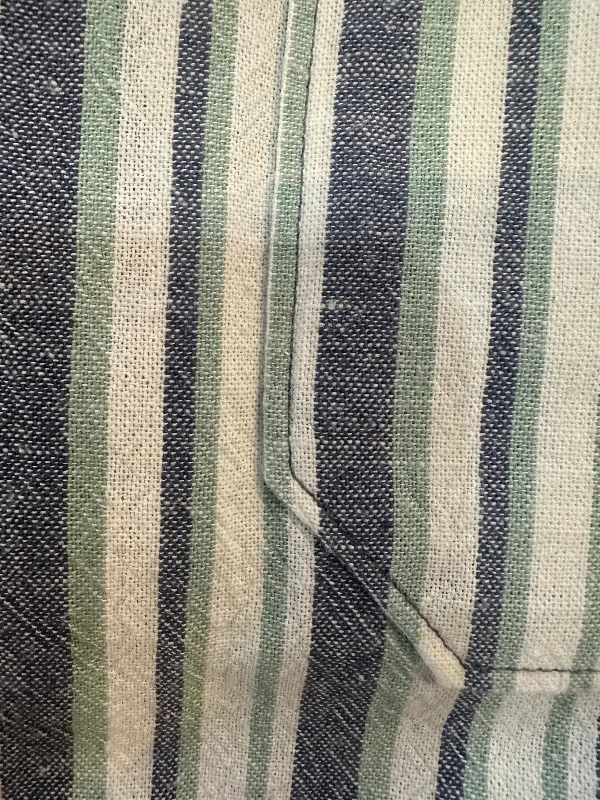 Striped Blue Green
