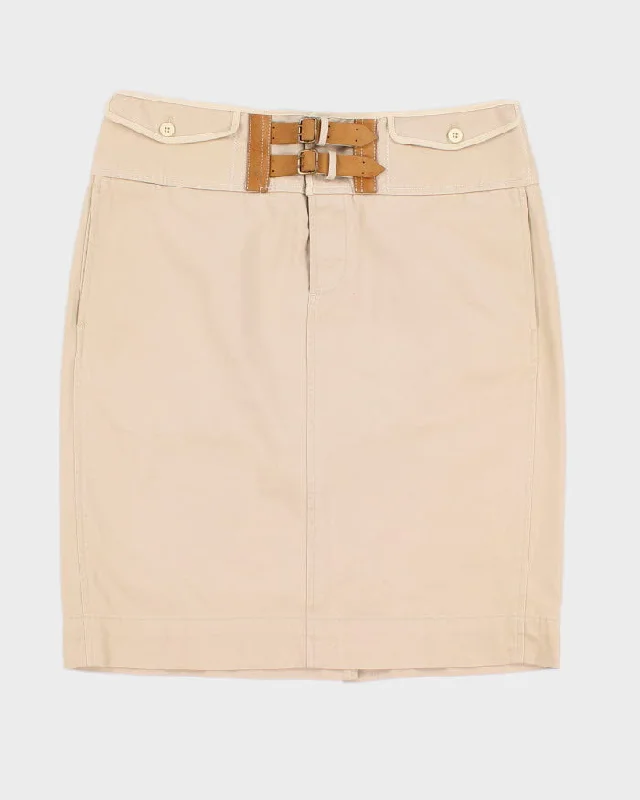 Vintage Ralph Lauren Skirt - M button skirt front