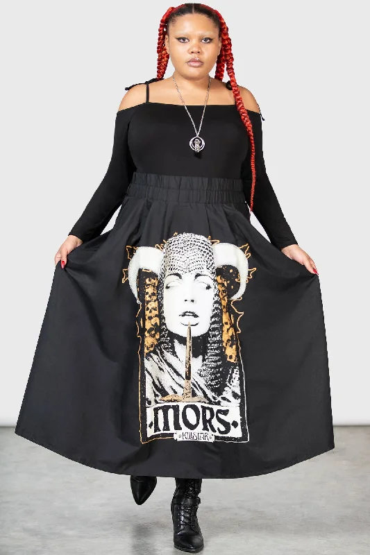 Wassail Maxi Skirt [PLUS] cashmere skirt fine