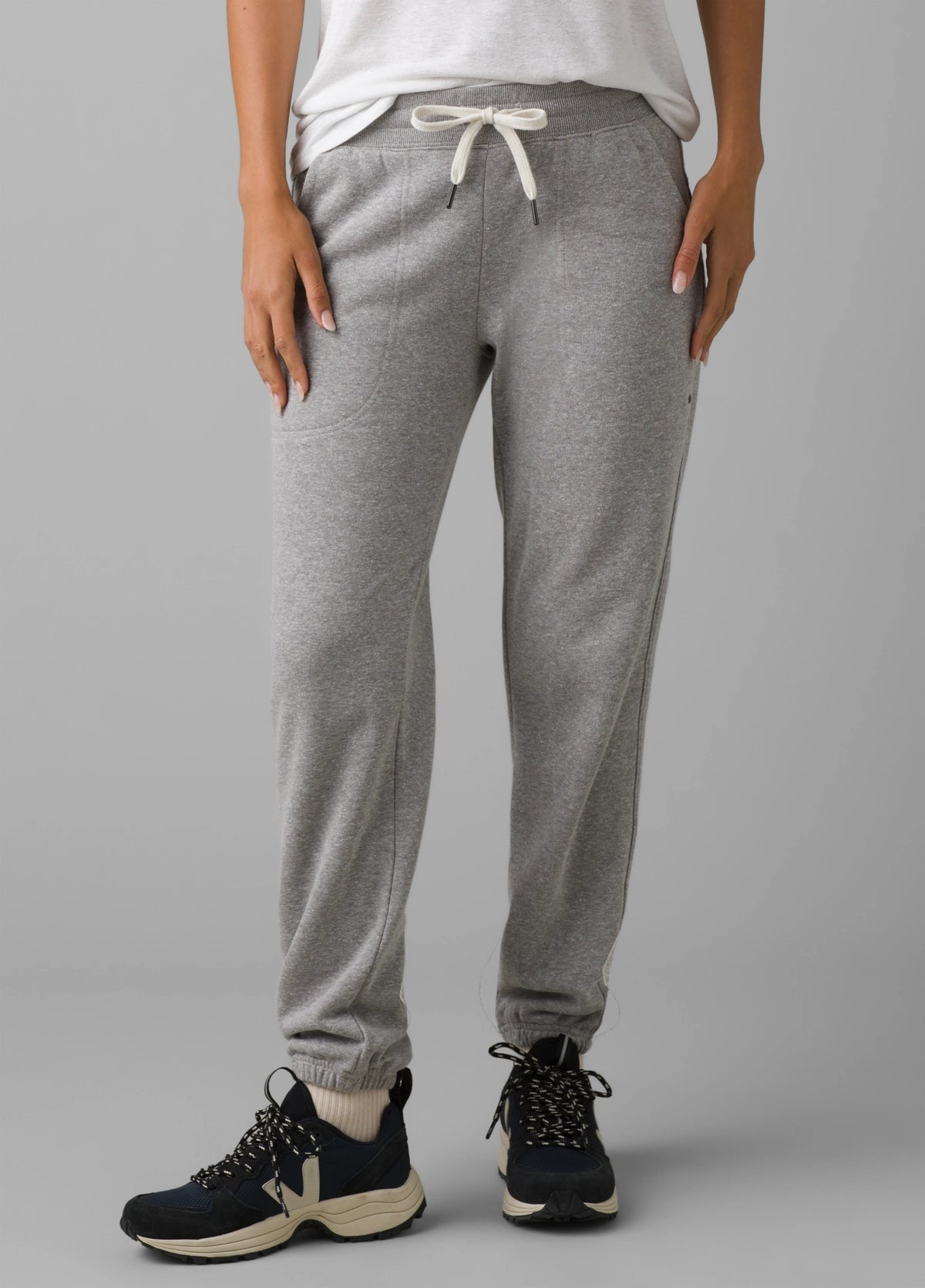 Cozy Up Pant Grey Casual Plaid Pants