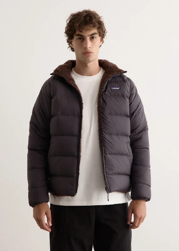 Reversible Silent Down Jacket Wool Fabric Cashmere Fabric Tweed Fabric