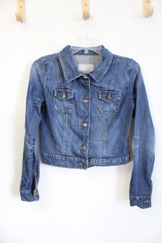 Old Navy Denim Jacket | S Chenille Jacket Brocade Jacket Lace Jacket