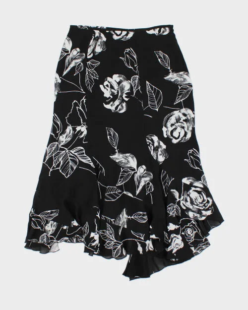 Vintage 90s Bianca Nygard Silk Skirt - S denim skirt durable