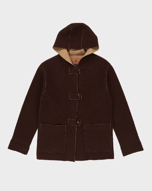 Lauren Ralph Lauren Brown Hooded Jacket - S Denim Jacket Leather Jacket Suede Jacket Lauren Ralph Lauren Brown Hooded Jacket - S Denim Jacket Leather Jacket Suede Jacket