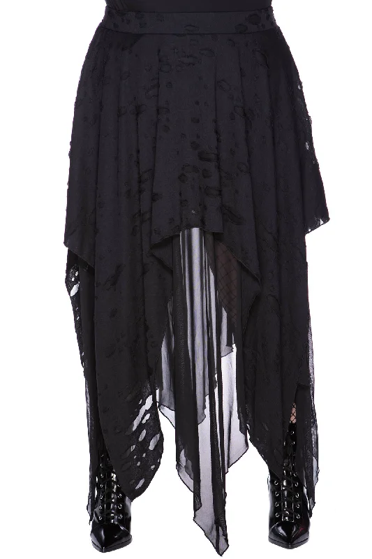 Death Valley Skirt [PLUS] belted skirt waist