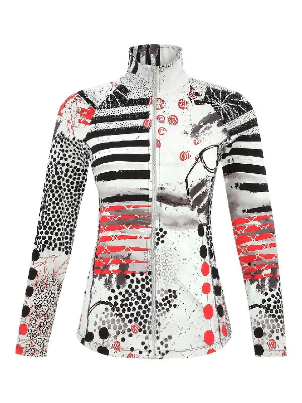 Dolcezza #25757 knit jacket Oversized Jacket Tailored Jacket Straight Jacket
