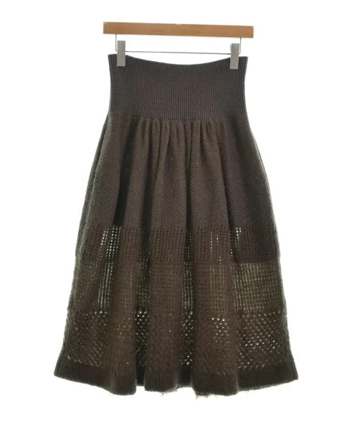 HERMES Long/Maxi length skirts denim skirt trendy