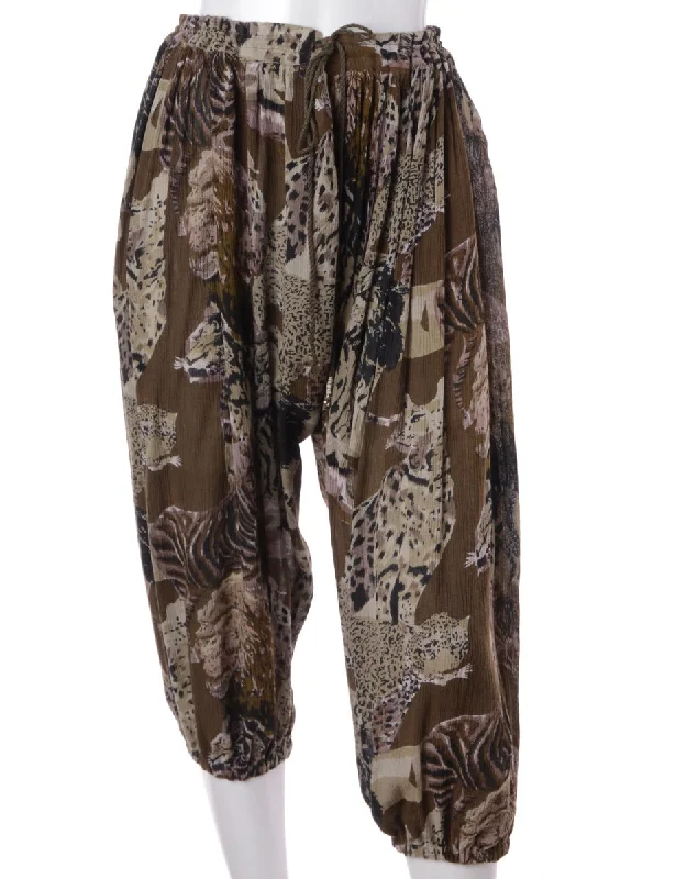Label Shea Hareem Pants Relaxed Fit Trousers