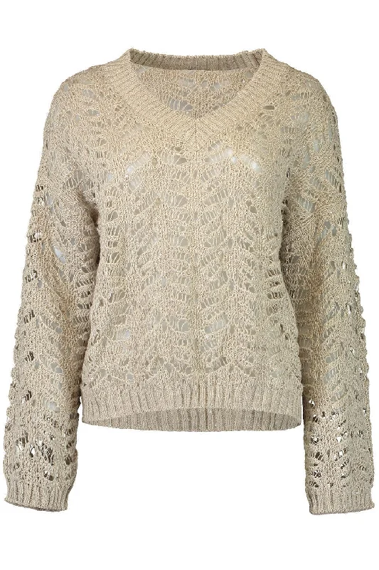 Luxe Micro Knit Sweater Handmade Hand-knitted Hand-woven