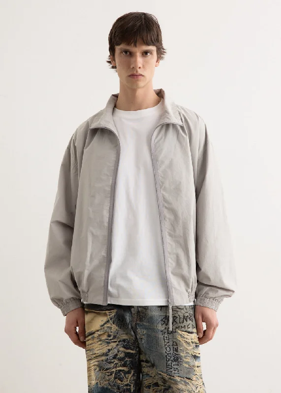 Olandios Technical Cotton Blend Jacket Mesh Jacket Canvas Jacket Denim Jacket