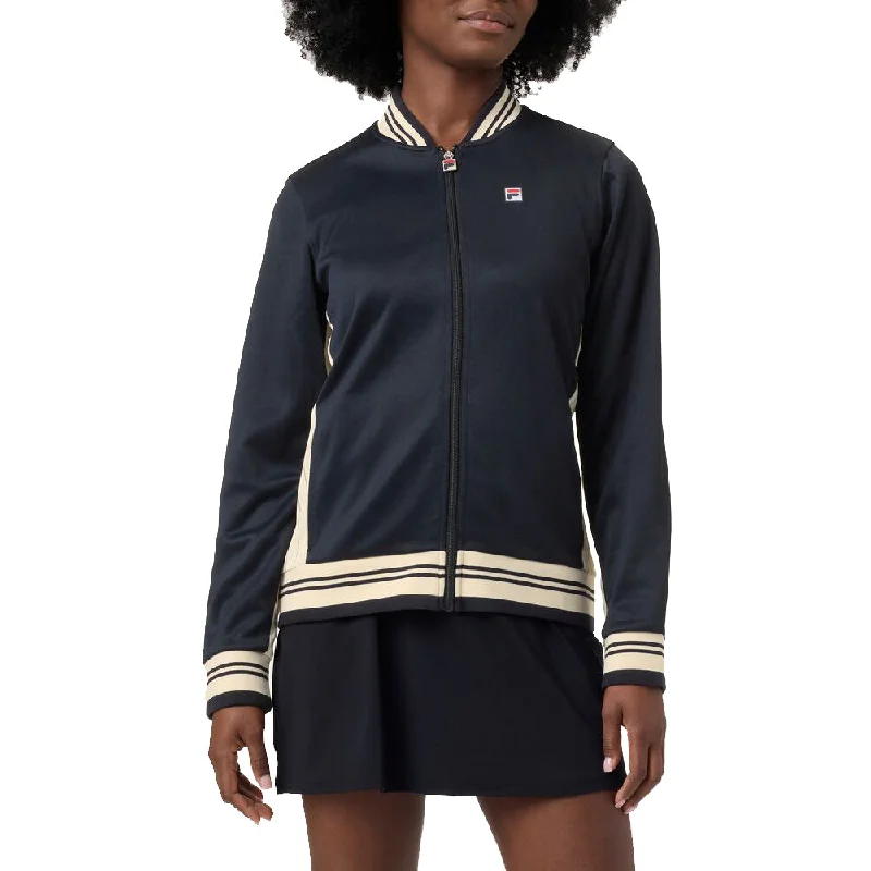FILA Performance Iconic Settana Womens Tennis Jacket Wool Jacket Cashmere Jacket Tweed Jacket FILA Performance Iconic Settana Womens Tennis Jacket Wool Jacket Cashmere Jacket Tweed Jacket