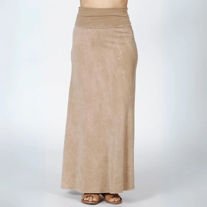 American Cotton Maxi Skirt Made in USA silk skirt smooth