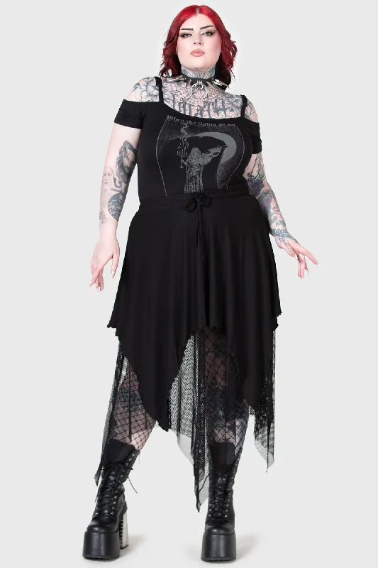 Witchiness Skirt [PLUS] corduroy skirt cozy
