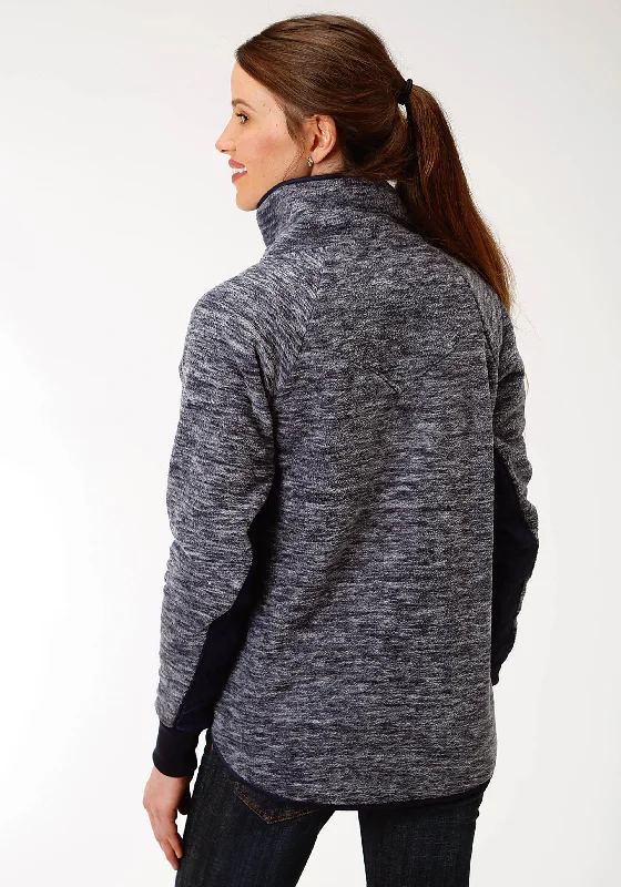 Women's Combo Micro Fleece Jacket V-Neck Jacket Boat Neck Jacket Square Neck Jacket