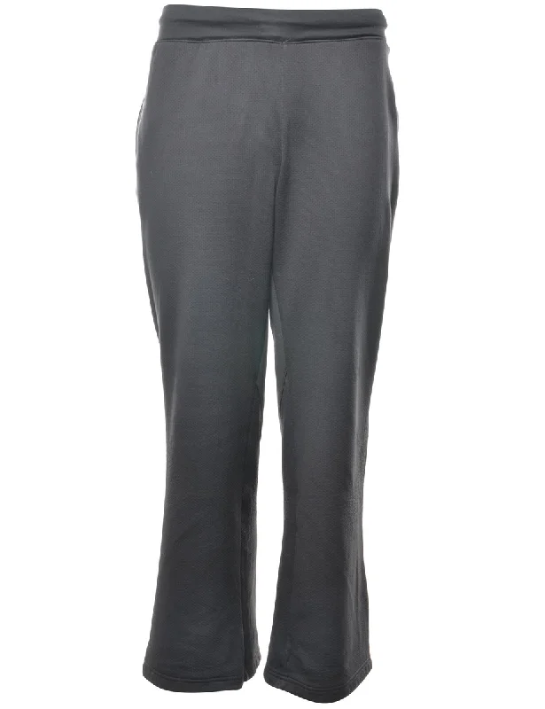 Nike Black Drawstring Waist Track Pants - W34 L29 High-Waist Jeans