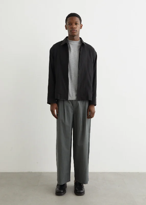 Admission Herringbone Coach Jacket Hoodie Zip-Up Jacket Button-Up Jacket
