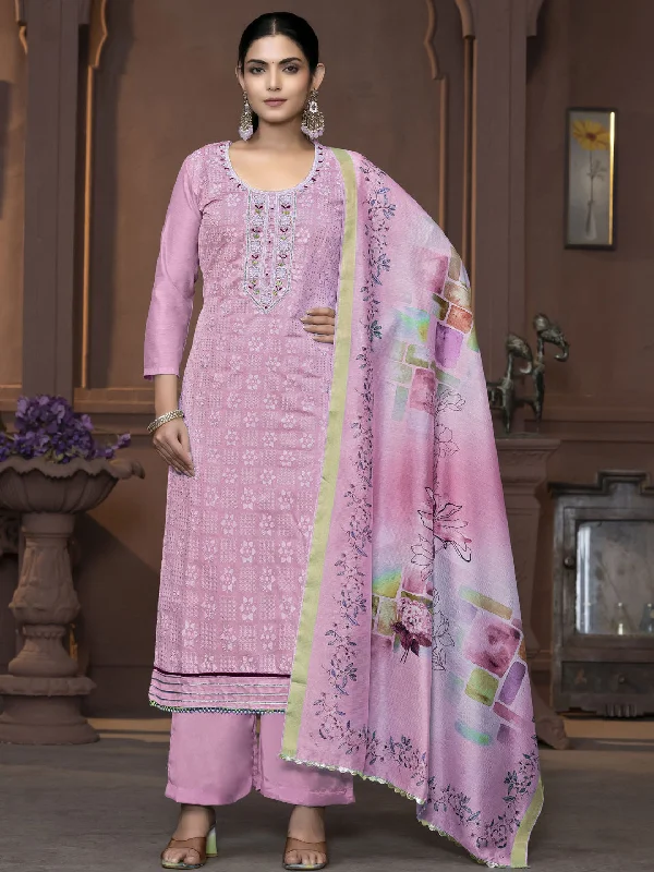 Purple Designer Readymade Pant Suit With Printed Hand Work Casual Skinny Fit Pants