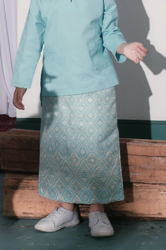 The Bayang Jacquard Skirt - Petal Tiffany chiffon skirt flowing
