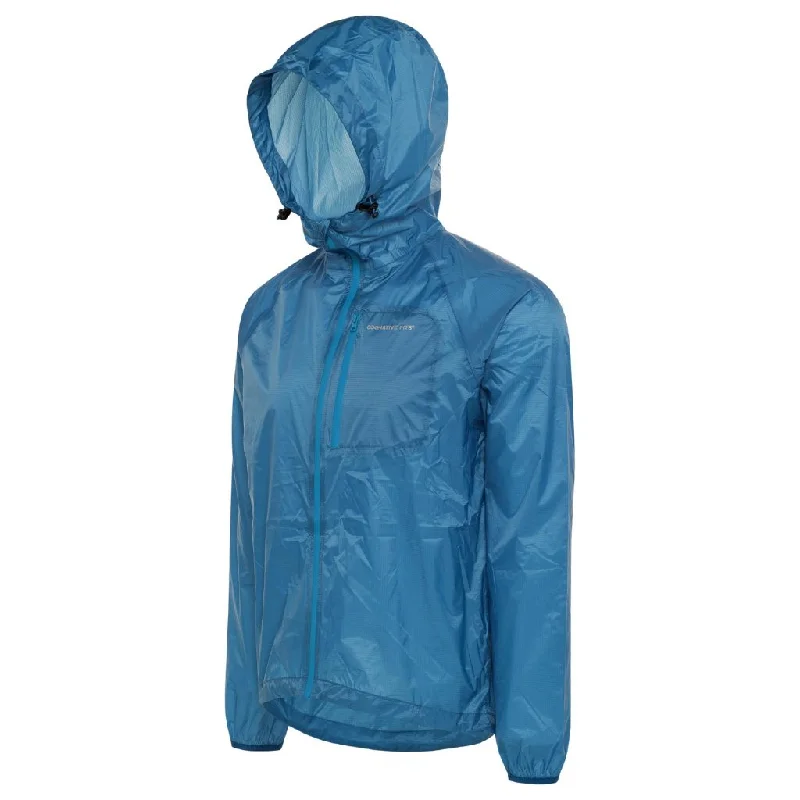Adapt Packable MTB Jacket (Smoke Blue) Front Pockets Side Pockets Patch Pockets