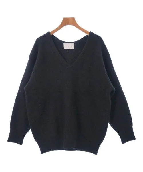 ADAM ET ROPE Sweaters Mesh Fabric Canvas Fabric Denim Fabric