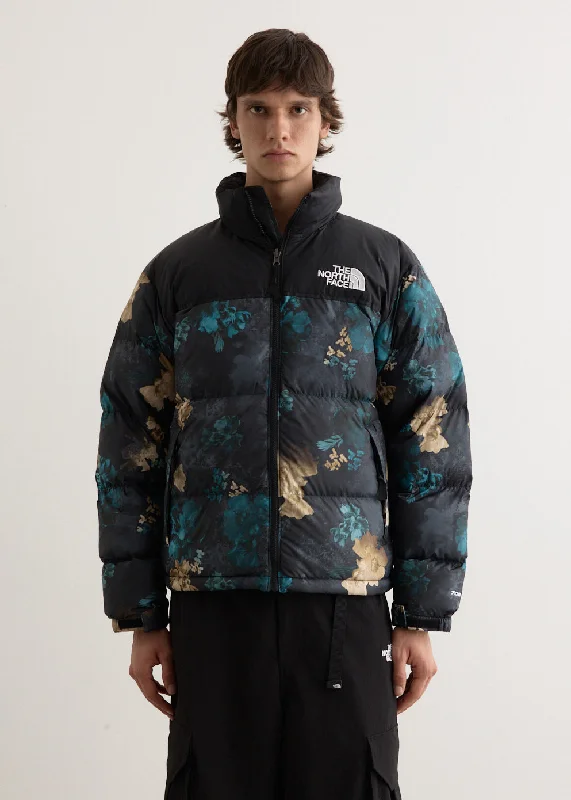 1996 Retro Nuptse Jacket Print Jacket Jacquard Jacket Embroidered Jacket