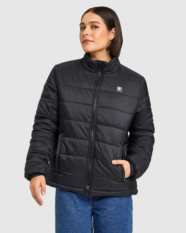 Women's Nina Puff Jacket Bomber Jacket Anorak Windbreaker