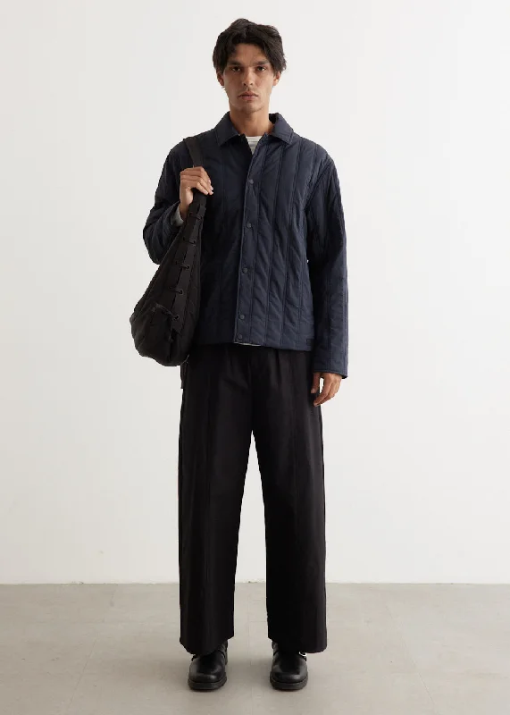 Maxwell Jacket Notch Collar Jacket Peter Pan Collar Jacket Cowl Neck Jacket