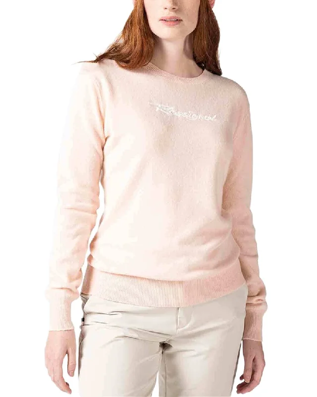 Rossignol Signature Knit Wool & Cashmere-Blend Sweater Silk Blend Satin Velvet