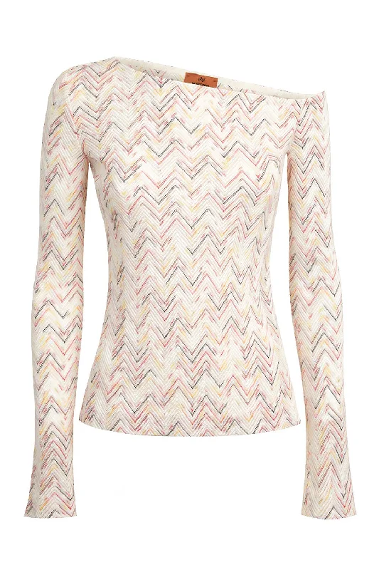 Off The Shoulder Sweater Elegant Classic Vintage