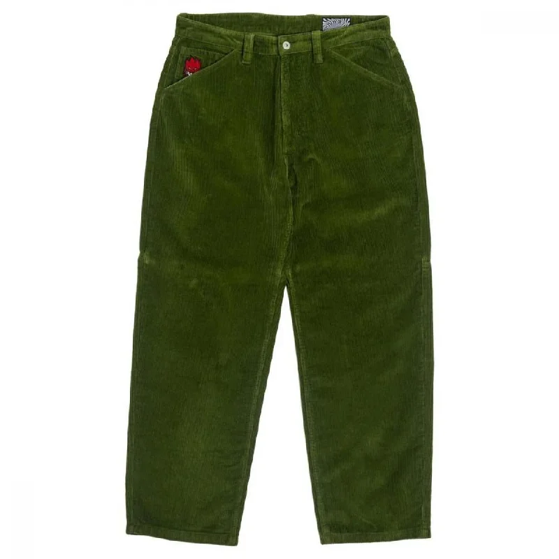 Spitfire Pants Bighead Fill Corduroy Pant - Olive Comfortable Maternity Pants