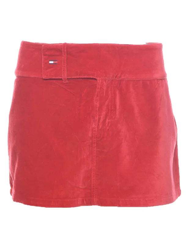Tommy Hilfiger Y2K A-line Skirt - L boho skirt vibe