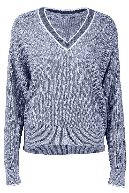 English Rib Dazzling Active Sweater Machine Wash Dry Clean Hand Wash