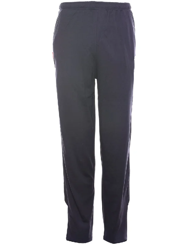 Navy Classic Slazenger Track Pants - W29 L32 Comfortable Denim Leggings