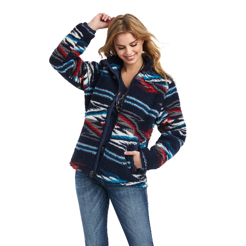 Fleece Chimayo Jacket Striped Jacket Polka Dot Jacket Floral Jacket