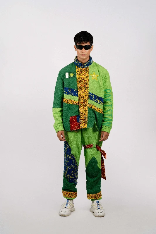 PAKISTAN PANELED SPORTS JACKET Corduroy Jacket Velvet Jacket Brocade Jacket
