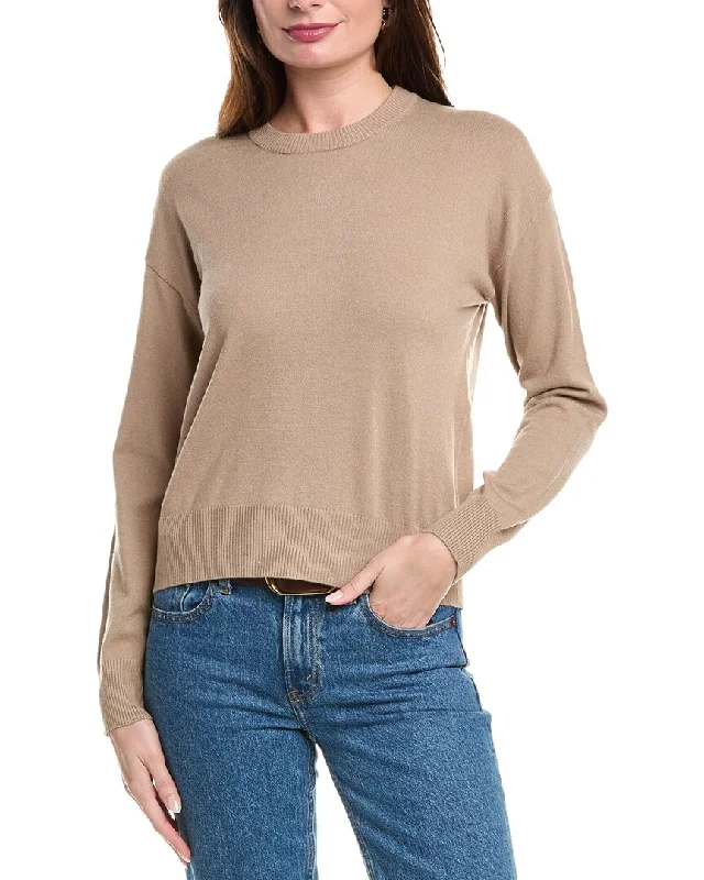 Splendid Syd Solid Crew Sweater Soft Cozy Warm