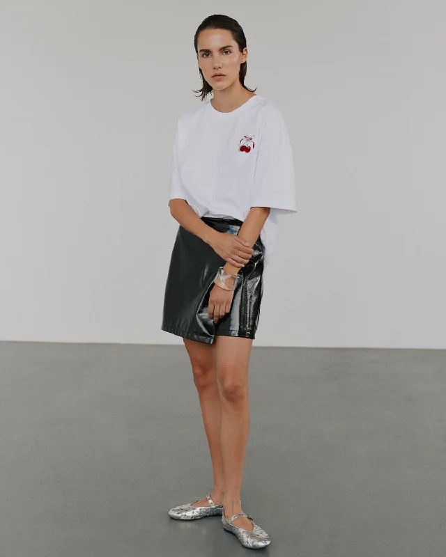 INDIASW SKIRT - Black modal blend skirt