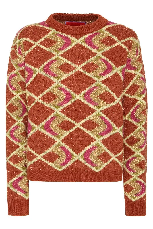 Half-Light Crewneck Sweater Cotton Fabric Linen Fabric Terry Fabric