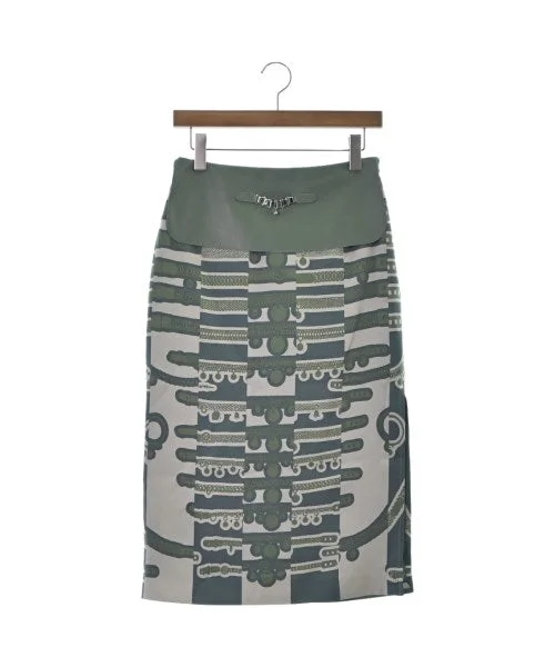 HERMES Long/Maxi length skirts lace skirt romantic
