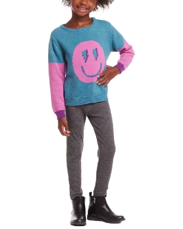 Andy & Evan Lurex Sweater & Legging Set Velvet Chenille Corduroy