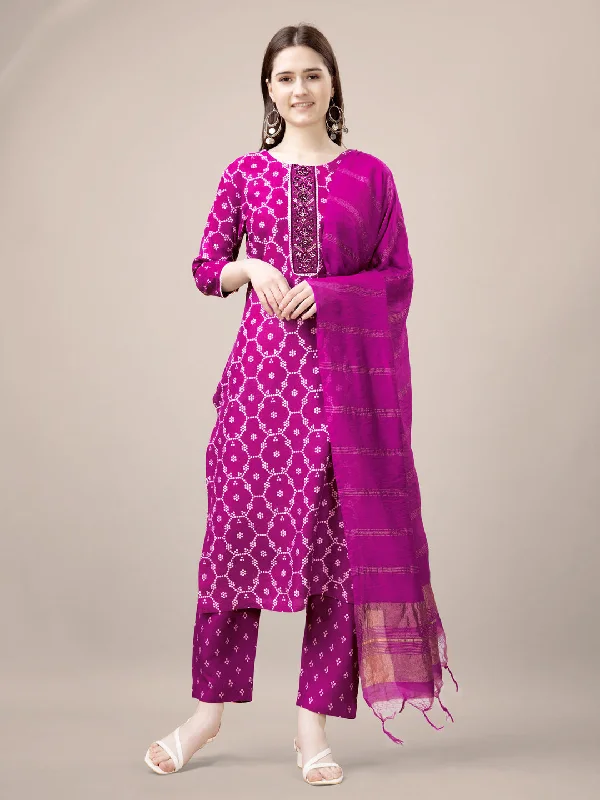 Pink Trendy Designer Readymade Pant Suit With Embroidery Work Classic Straight-Leg Pants Pink Trendy Designer Readymade Pant Suit With Embroidery Work Classic Straight-Leg Pants