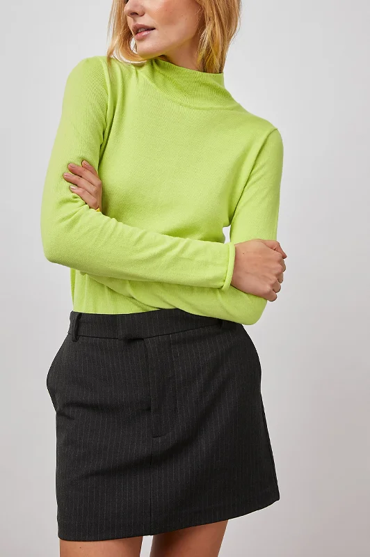 IRIS SWEATER - LIME Anti-Pilling Anti-Shrink Durable